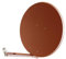 Televes S 660W weiß SAT-Spiegel 67x71cm ALU