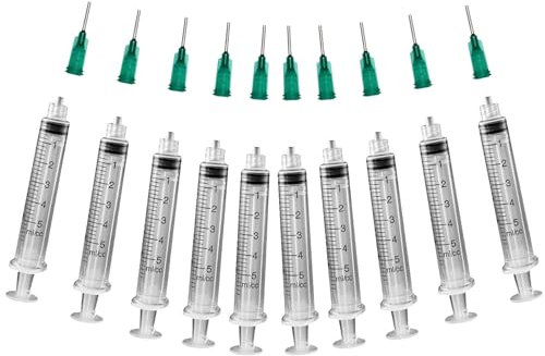 Creative Hobbies Creative HobbiesÃ‚® Glue Applicator Syringe for Flatback Rhinestones & Hobby Crafts, 5 Ml with 18 Gauge Pink Precision Tip - Value