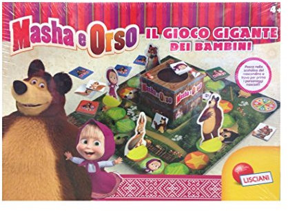 Masha Bär das Spiel Riesen der Kinder – LISCIANI 51984