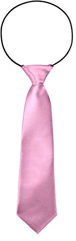 BomGuard Krawatte Kind Kleinkind - Jungs Mädchen Schlips, rosa