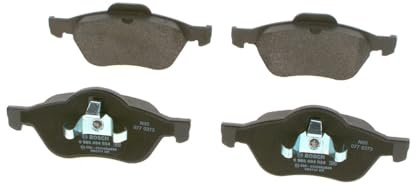 Bosch BP1004 - Brake Pads Car Front Axle - 1 Set of 4 Pads | Bosch Quality - Reduced Noise and Dust - ECE-R90 Certified - Copper-Free