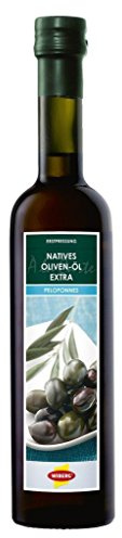 Wiberg Natives Oliven-Öl Peloponnes, 1er Pack (1 x 500 ml)