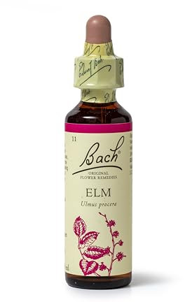 Bach Original Flower Remedies (Elm) Find Joy & Hope, Be Efficient, Emotional Wellness, Natural Flower Essence, 20ml