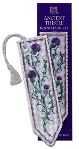 Textile Heritage Collection Cross Stitch Bookmark Kit - Ancient Thistle