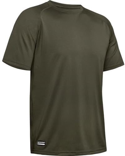Under Armour Men Tech Polo Tech Polo Short SleeveT-Shirt, Green (Marine Od Green/Clear), XXX-Large