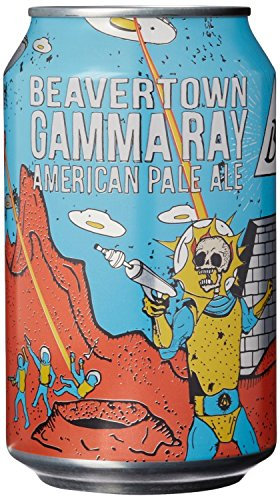 Beavertown Gamma Ray Beer Cans, 6 x 330 ml
