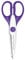 Wedo 771907 Kreativschere (mit Barockschnitt, 16 cm große) griffe violett