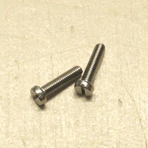 100 Stück Zylinderschrauben M4x10 Edelstahl m. Schlitz nach DIN 84, A2-70