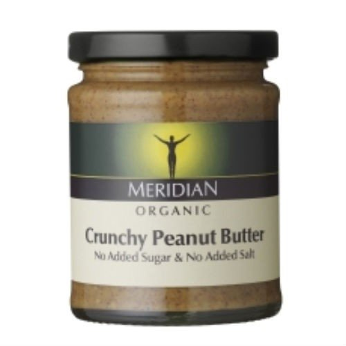Meridian Org Crunch Peanut ButterNoSalt 280g X 5 (Pack of 5)