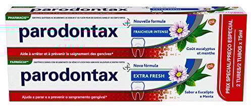 Parodontax Zahnpasta Intensive Frische, lindert Zahnempfindlichkeit, extra Fresh, 2 x 75 ml