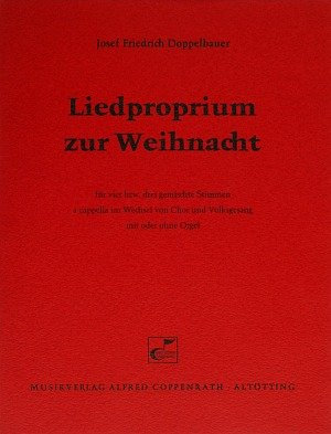 Doppelbauer: Liedproprium zur Weihnacht. Partitur