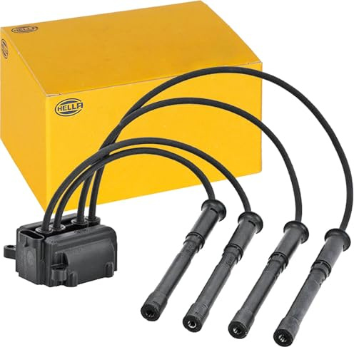 HELLA 5DA 193 175-821 Ignition Coil - 12V - 4-pin connector