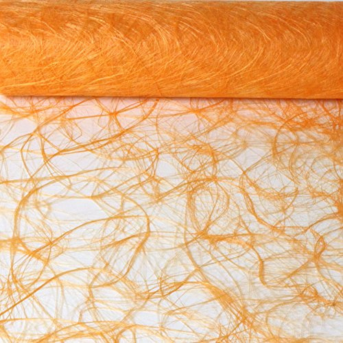 Sizoweb Tischband Apricot 5 Meter lang 30cm breit