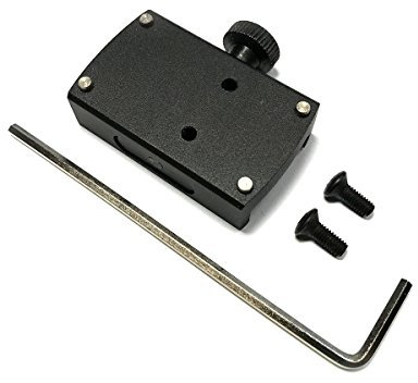 VECTOR OPTICS Adapter 19-22mm Montageplatte auf Picatinny Rail/Weaver Schiene für DOCTER Sight C/II/III, Vector Sphinx, Meopta Meosight