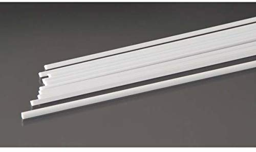 Plastruct 2.0mm Quarter Round Rods 10pcs # MRQ-80