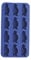 BAR CRAFT Barcraft Bac à Glaçons en Silicone avec Moules à Pingouins Fantaisie, Bleu, 26 X 12 cm
