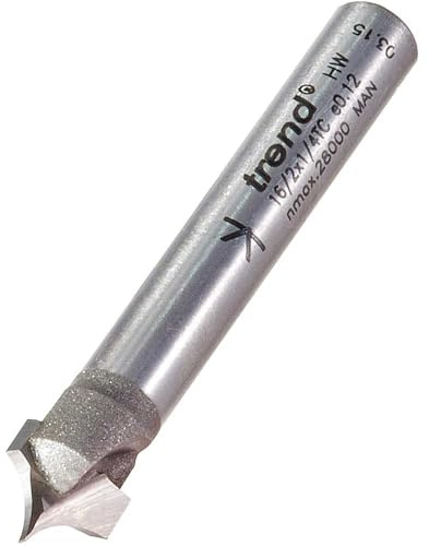 Trend 16/2X1/4TC Ovolo Panel Veining Cutter 4.8mm Radius