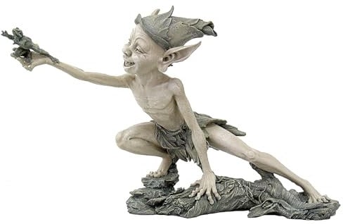 Design Toscano CL52463 Stretch Garden Pixie Sculpture