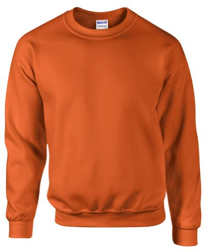 Gildan Heavy Blend™ Adult Crew Neck Sweatshirt Orange M