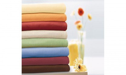 Irisette Spannbetttuch, für Einzelbett, aus Jersey 90 x 190 cm - 100 x 200 cm orange
