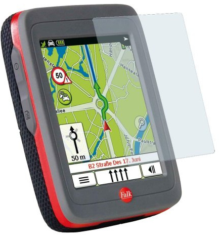 dipos 2x Displayschutzfolie klar für Falk Ibex 30 Cross | Passt perfekt, Ultra-Dünn, kratzfest, blasenfrei, Case-Friendly, hüllenfreundlich, Fingerprint-kompatibel, selbstklebend