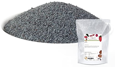 TALI Blaumohn 1000 g | Zum Backen, Für Mohnkuchen, Für Germknödel