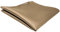 TigerTie Designer Einstecktuch in braun goldbraun einfarbig uni