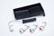 ProDec Advance 6 Piece 4 inch Medium Pile Microfibre Mini Paint Roller, Frame and Tray Set for a Smooth Finish Painting with Emulsion Paints and Woodstains on Interior Walls, Ceilings and Wood, 4