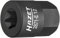 Hazet Turbolader/Krümmer Torx® Einsatz 2871-E12 ∙ Außen-Sechskant 17 mm ∙ außen Torx® Profil ∙ Schlüsselweite: E 12 ∙ Gesamtlänge: 28 mm, 1 Stück
