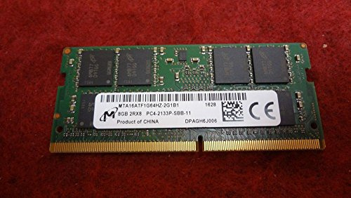 8GB DDR4 2133MHZ PC4-17000 260-PIN NON-ECC UNBUFFERED DUAL RANK 1.2V SODIMM NOTEBOOK MEMORY MTA16ATF1G64HZ-2G1A2