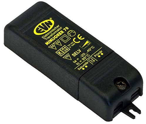 EVN MINIJOKER70 A++ to A, Netzteil, Metall, 10 W, Integriert, grau, 35 x 35 x 25 cm