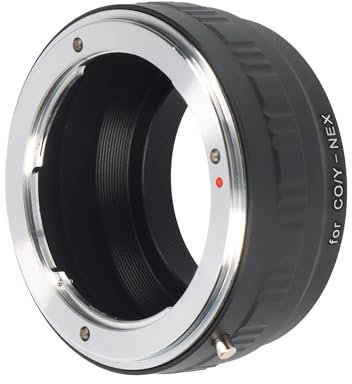 ayex Objektivadapter Contax/Yashica Objektive Passend an Sony E-Mount Kameras