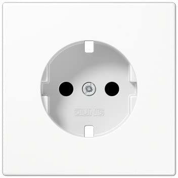 Jung – ls1520kiplww cazoleta Boden Plug Prot. NI. N. OS Weiß zu Ref. 6590000125