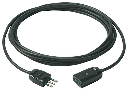 Vimar 0P32367 Cavo Prolunga, 3G0.75, 5 m Nero, 5m