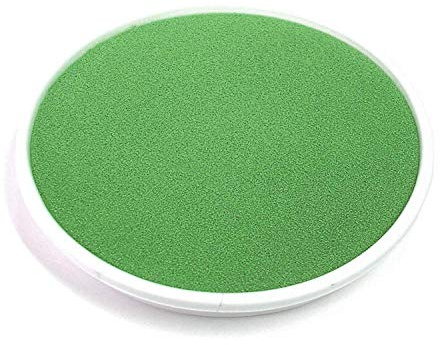 Major Brushes Large Green Water-Based Ink Pad 15cm (Single)