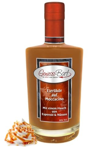 Eierlikör auf Moccacino 0,5L Sehr sämig und süffig! 20% Vol