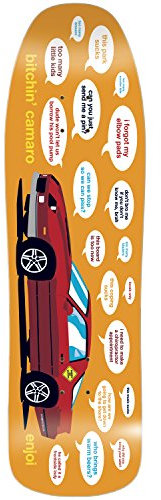 Enjoi HG 10017627 Skateboard Deck Bitchin Camero orange 9.0 Deck