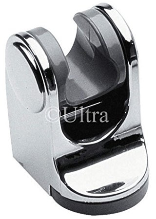 Hudson Reed Shower Wall Clip - Chrome-Plated ABS Plastic - Mounting Materials Included