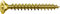 SPAX Universalschraube, 3,0 x 25 mm, 1000 Stück, T-STAR plus, Senkkopf, Vollgewinde, 4CUT, YELLOX A2L, 1191020300255