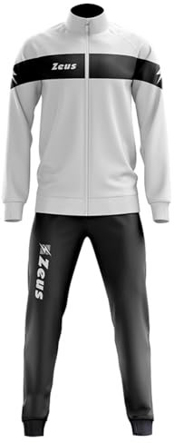 ZEUS APOLLO ANZUG WEISS-SCHWARZ XL