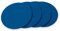filzbrand Filz Untersetzer rund für Gläser, Filzuntersetzer 4 Stück (4er Set), Ø 10 cm in enzianblau, 3 mm dick, Glasuntersetzer, Getränkeuntersetzer aus Designfilz 100% Wolle – Made in Germany