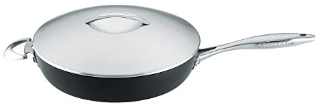 SCANPAN Professionnel 60103200 Sauteuse avec Couvercle, 32 cm