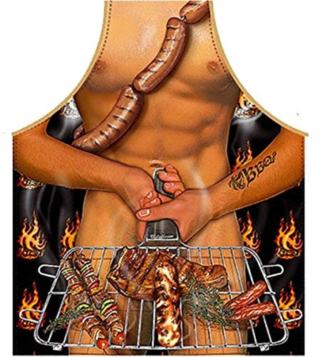 DELANTAL SEXY HOMBRE PARRILLA BARBACOA
