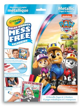 CRAYOLA Paw Patrol Color Wonder Mess Free Coloring Kit