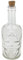 Pacific Giftware Novelty Glass Skull Face Decanter 30oz Vodka Wine Bottle