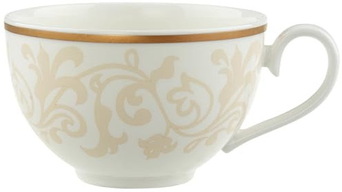 Villeroy & Boch 10-4390-1240 Ivoire Tasse pour Petit-déjeuner Porcelaine Or 46 x 28 x 9,1 cm
