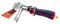 Gasbrenner - Butanbrenner - Lötlampe - Schweißbrenner - Flammenbrenner - Klempnerbrenner - Lötkolben Piezozündung - Anschluss 3/8” links - EXPRESS
