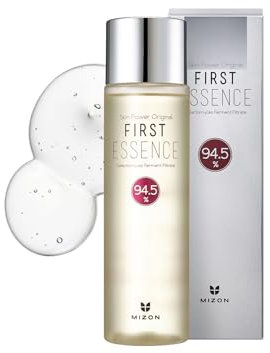 [MIZON] SKIN POWER ORIGINAL FIRST ESSENCE (210 ml) Koreanische Pflege – Revitalisierende Essenz mit Fermentiertem Galactomyces für Strahlende, Hydratisierte und Gleichmäßige Haut