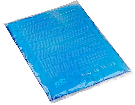 Medicalcorner24 Kalt Warm Kompresse, Gel, Mikrowellen geeignet, 30 x 40 cm, 1 Stück