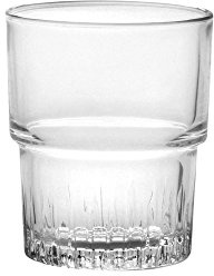 Duralex 1013AC04A0111 Empilable Trinkglas, Wasserglas, Saftglas, 160ml, Glas, transparent, 4 Stück